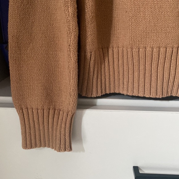 Polo by Ralph Lauren tan Henley knit sweater - Picture 10 of 10